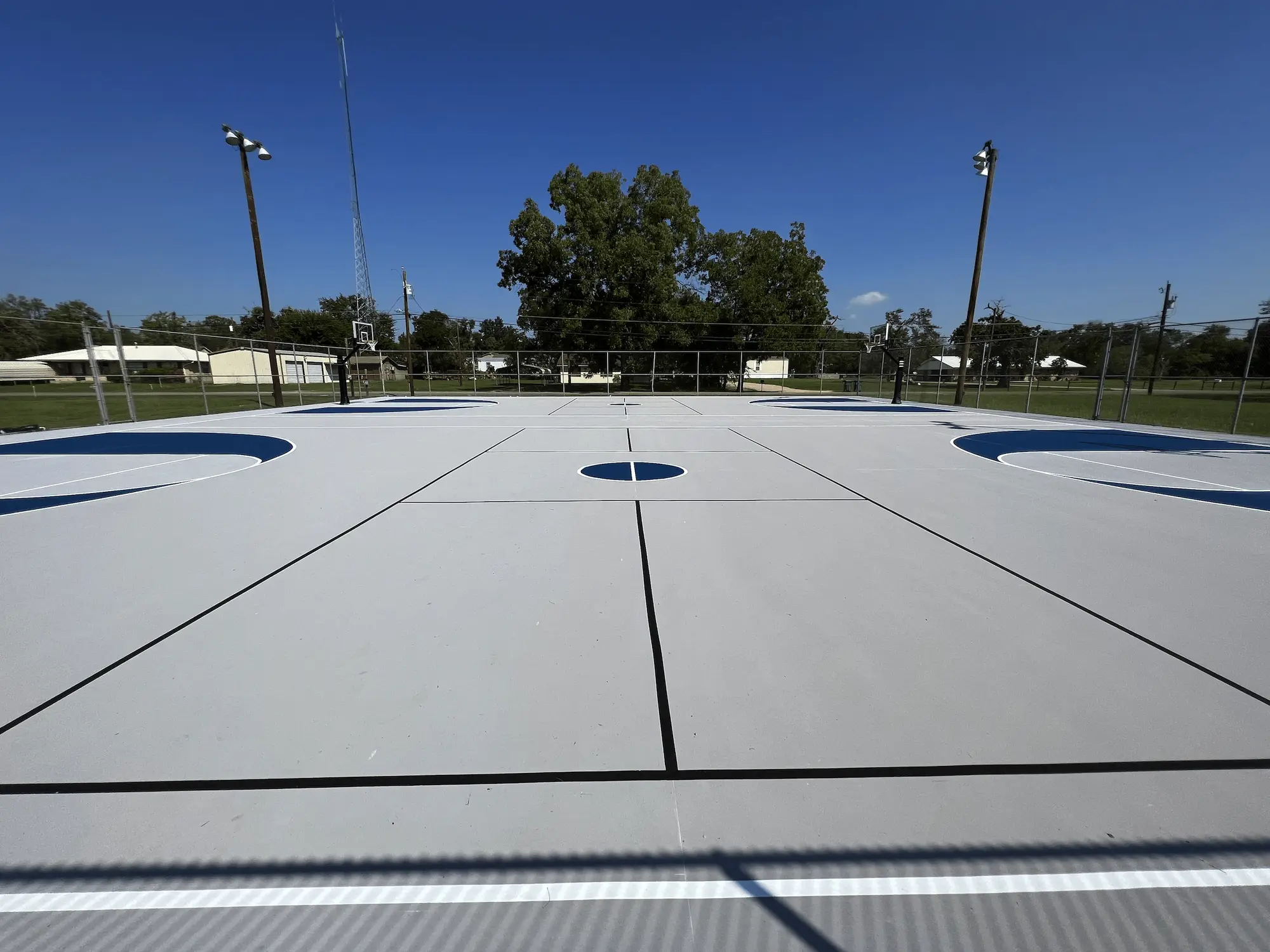 Dallas hard court multisport game courts
