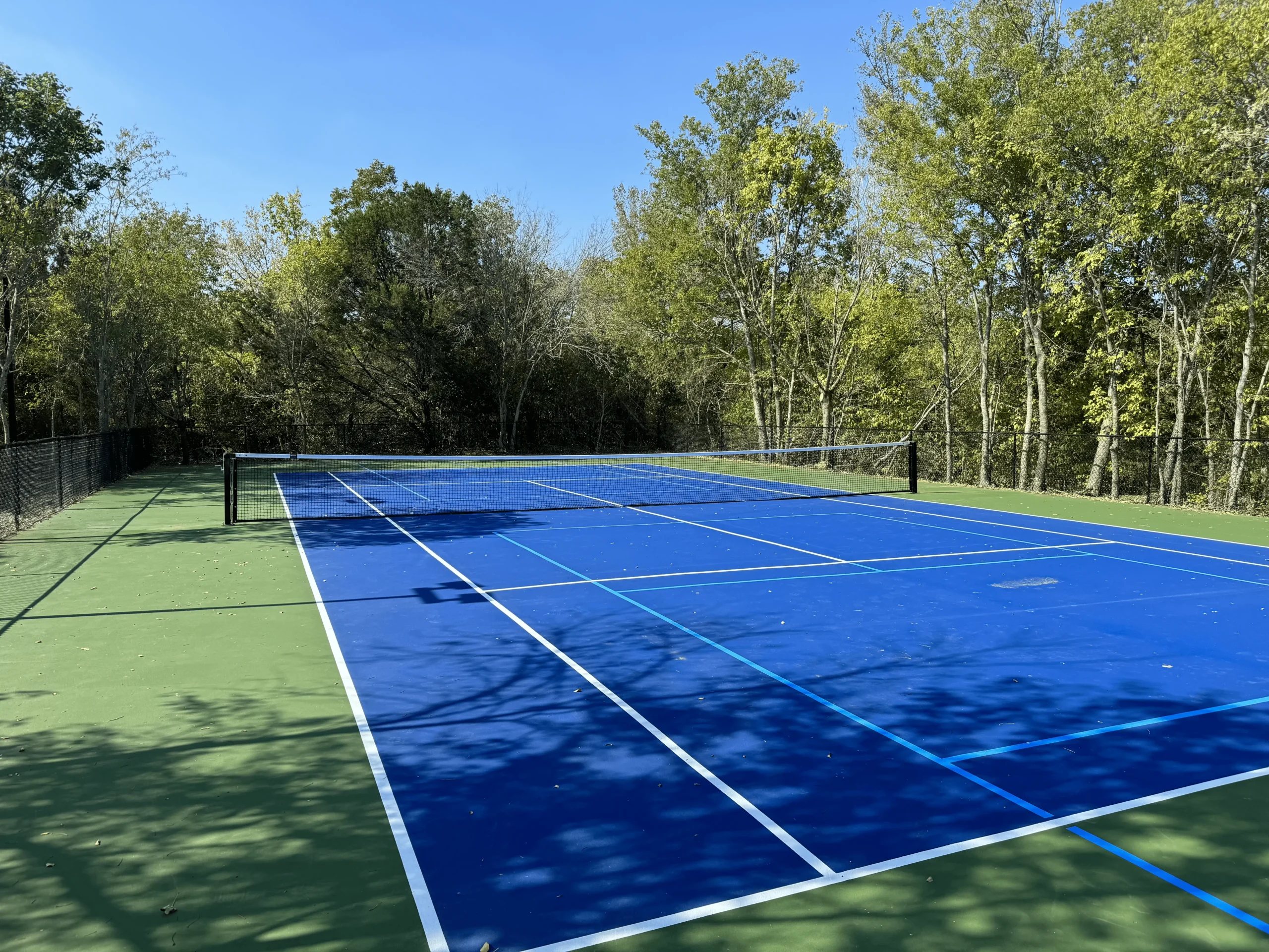 Dallas hard court tennis court construction